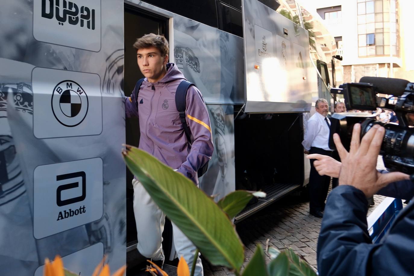 Fotos: Así ha sido la llegada del Real Madrid