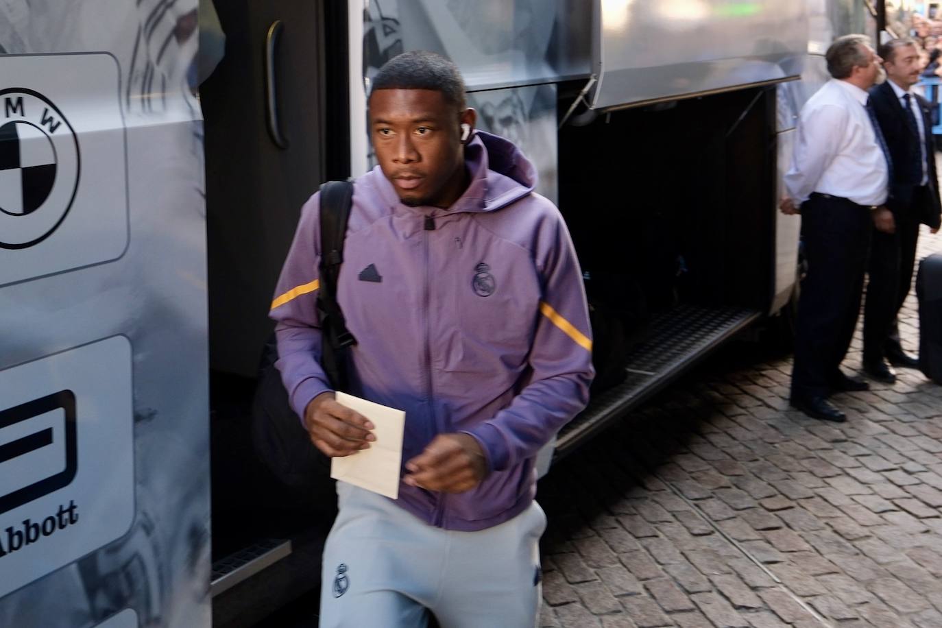 Fotos: Así ha sido la llegada del Real Madrid