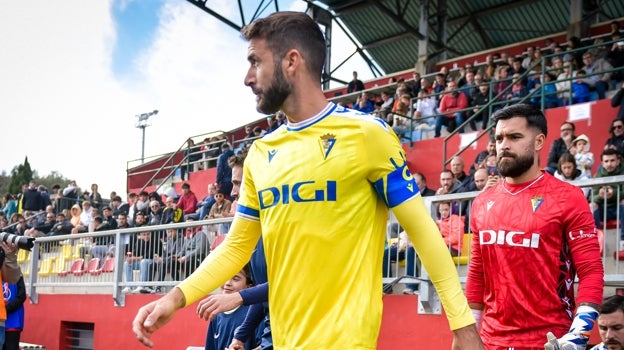 José Mari es alineado en la Copa del Rey.