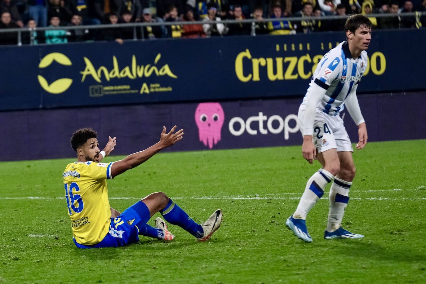 Las mejores imágenes del Cádiz CF - Real Sociedad