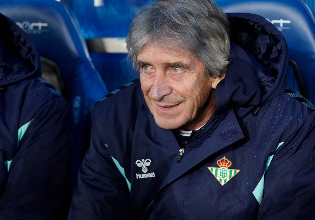 Manuel Pellegrini, entrenador del Real Betis.