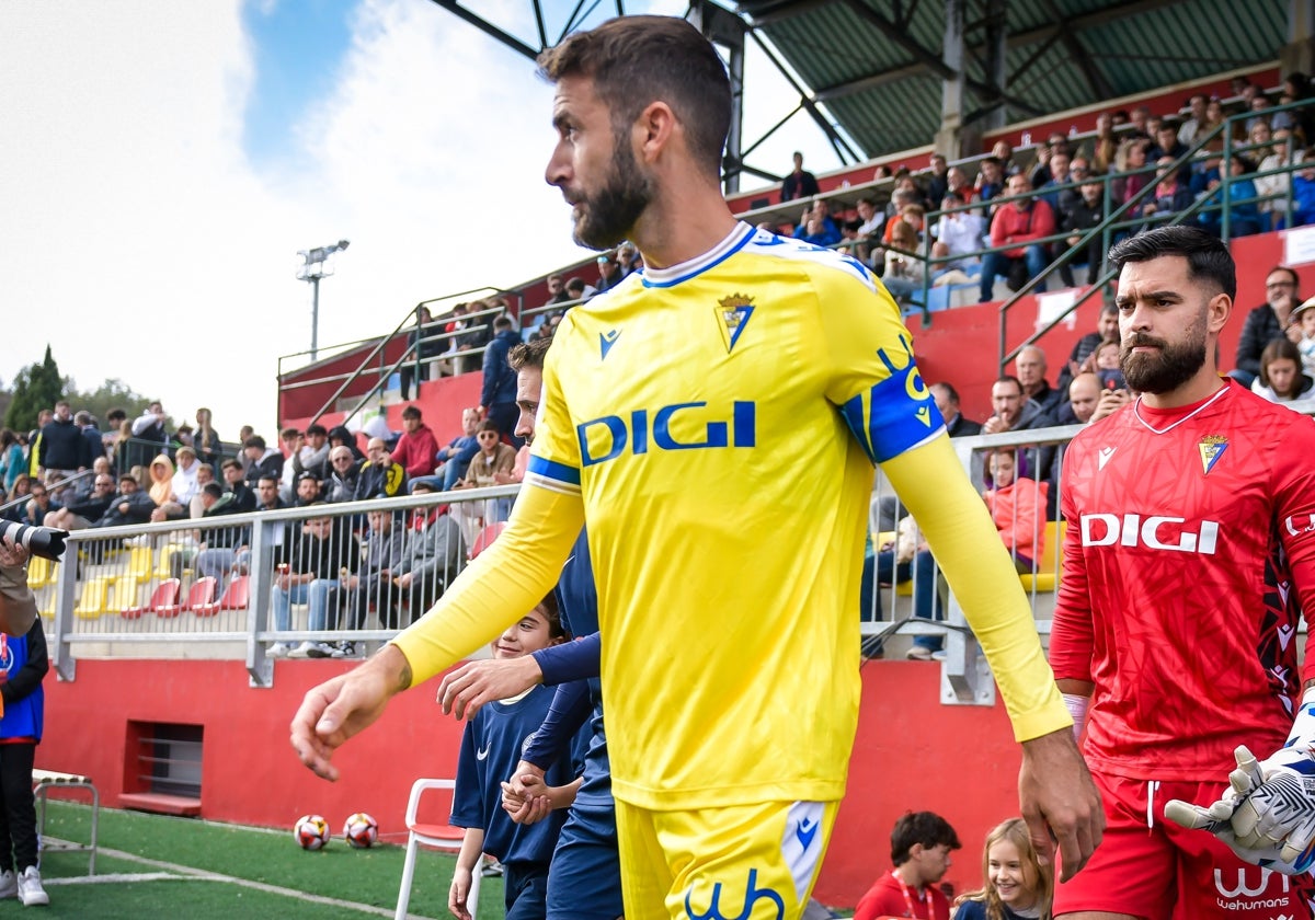 José Mari dice adiós a su etapa como jugador del Cádiz CF.