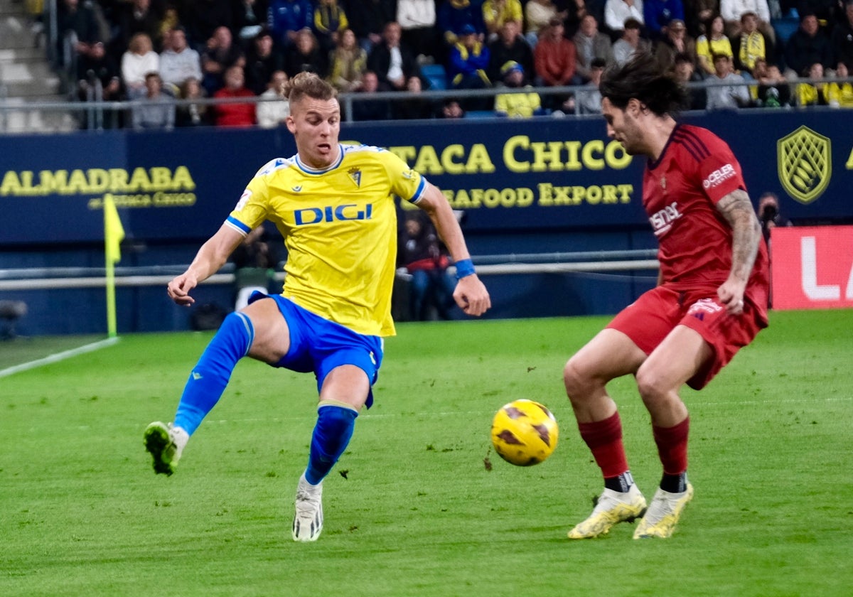 El Cádiz CF volverá a jugar ante el Osasuna.