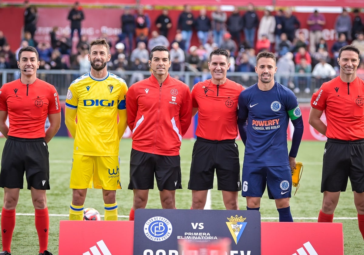 Ortiz Arias arbitró al Cádiz CF esta temporada en la Copa del Rey.