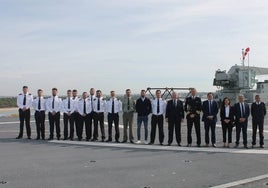 Visita institucional a la Base Naval de Rota