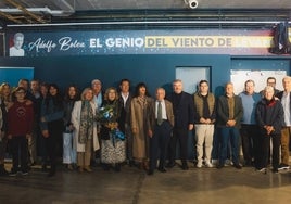 El Cádiz CF inaugura la Galería Adolfo Bolea, el catalán que tenía un truco para chutar con levante