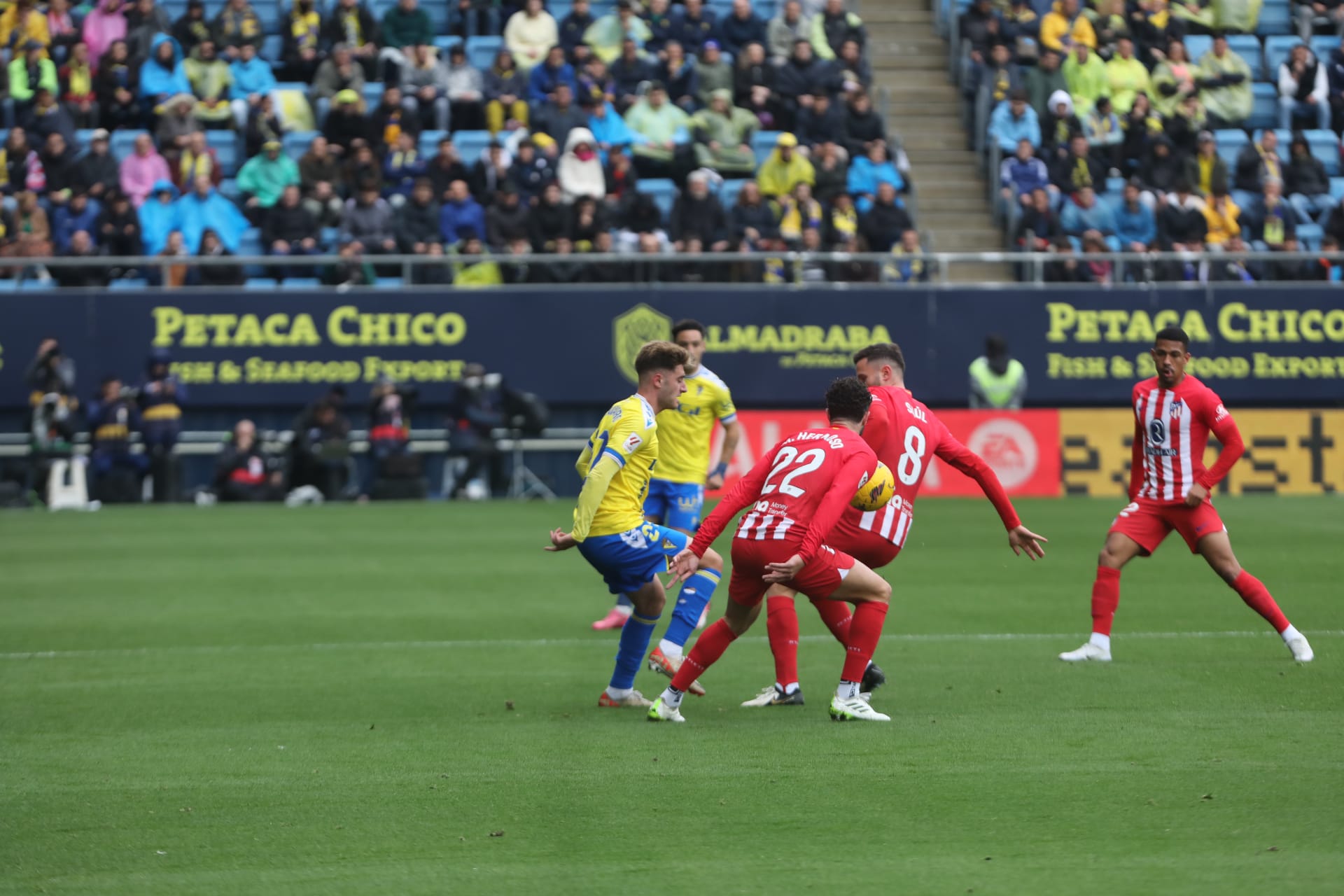 Las mejores imágenes del triunfo del Cádiz ante el Atlético de Madrid