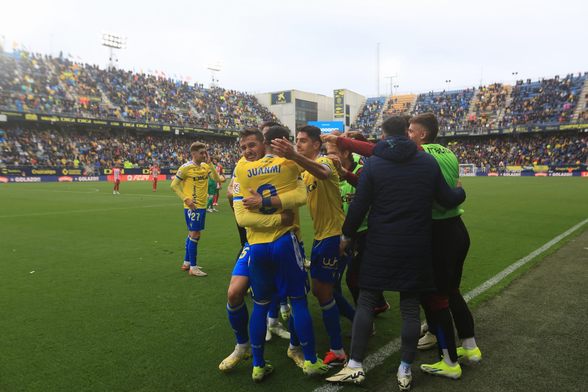 Las mejores imágenes del triunfo del Cádiz ante el Atlético de Madrid