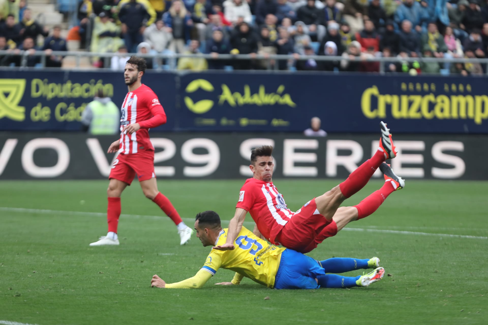 Las mejores imágenes del triunfo del Cádiz ante el Atlético de Madrid