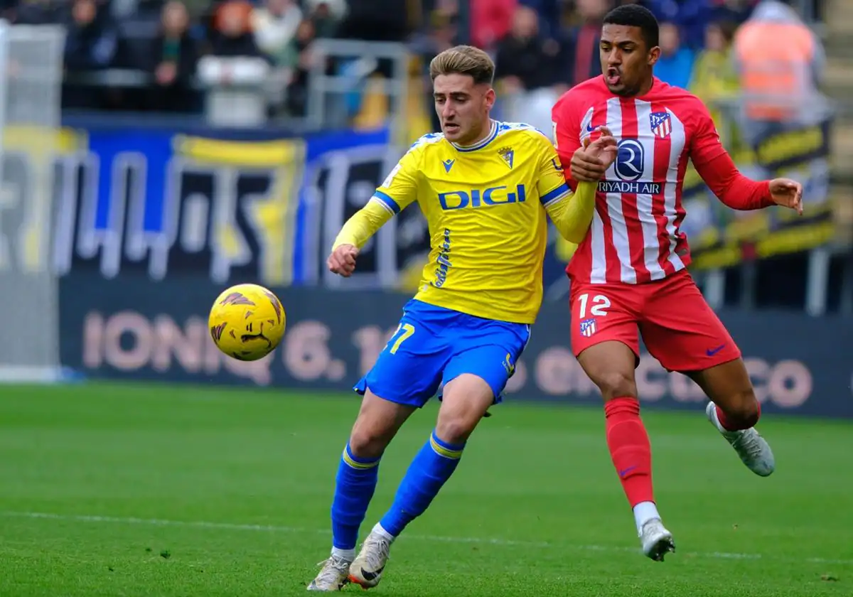 Navarro ante el Atlético