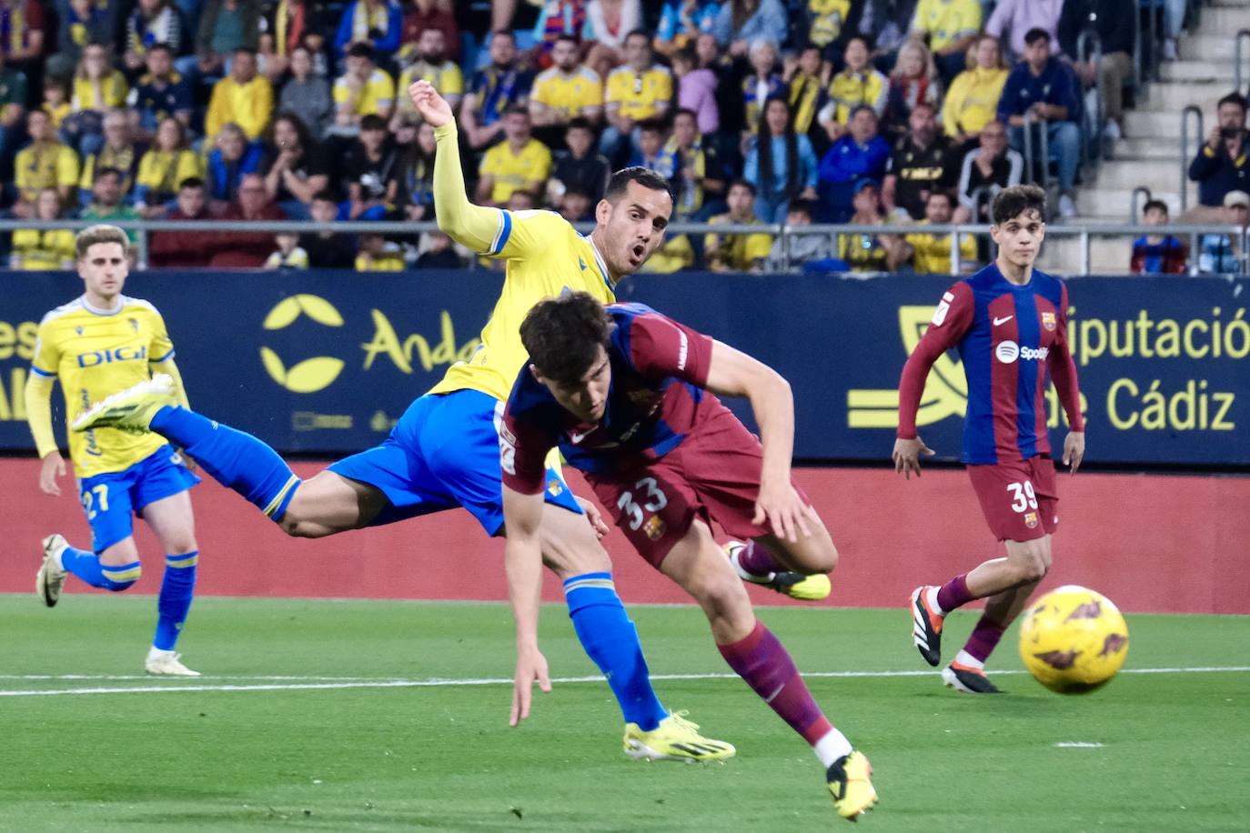 Cádiz CF-Barcelona: las fotos del partido