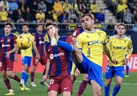 Cádiz CF-Barcelona: las fotos del partido