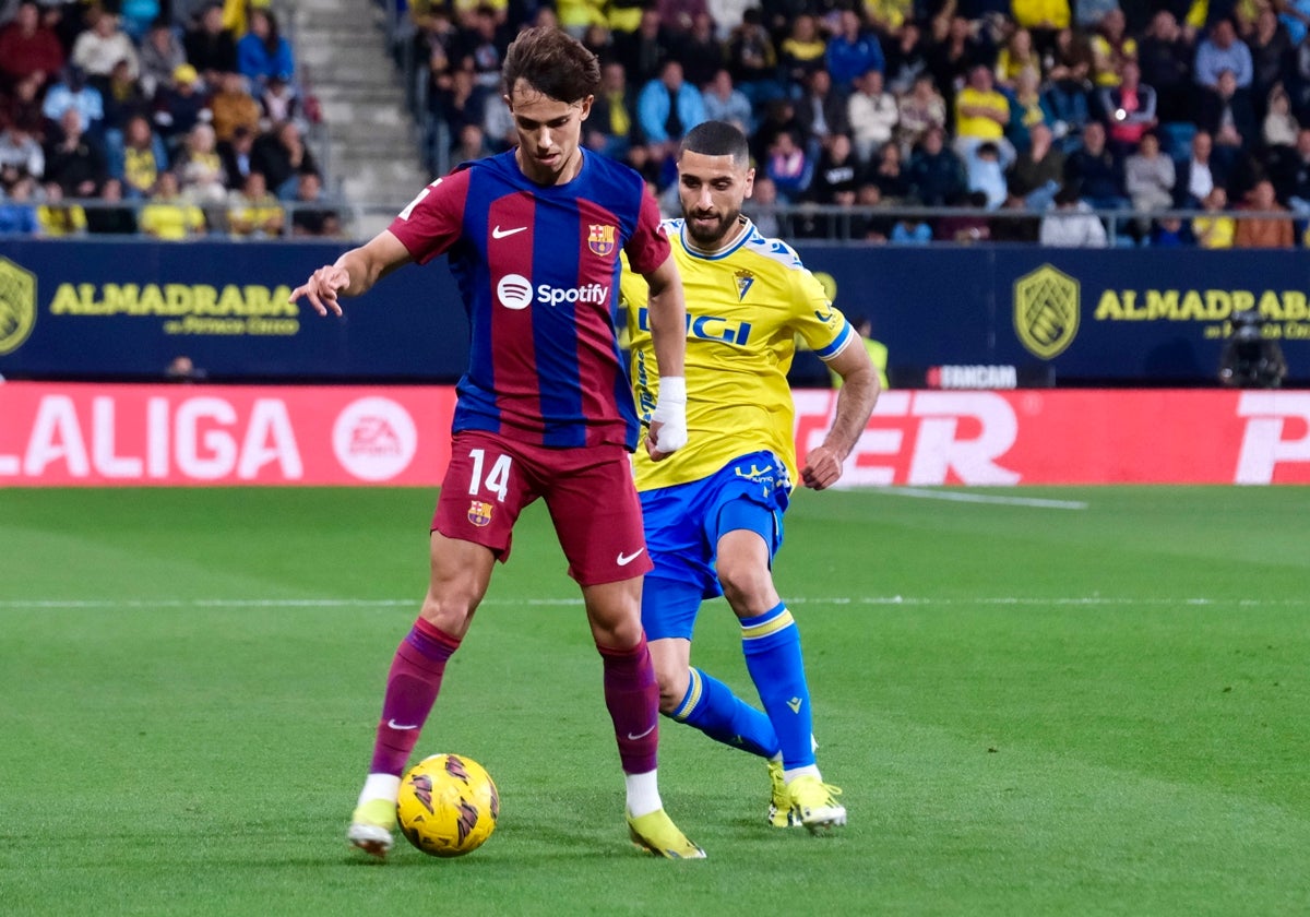 Aiham Ousou no podrá jugar ante el Real Madrid.