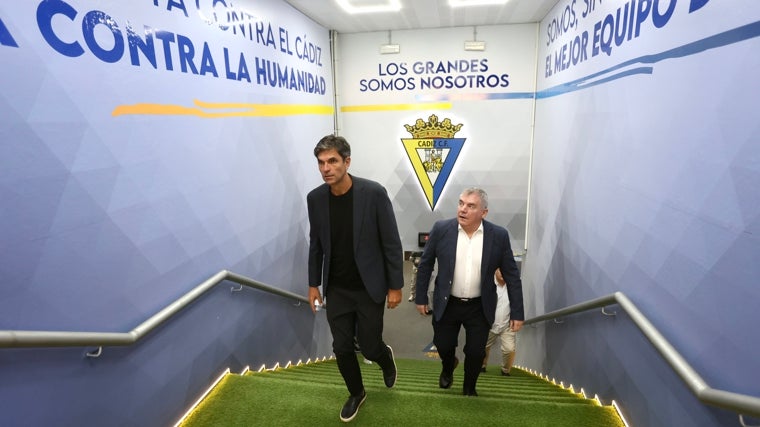 Mauricio Pellegirno y Manuel Vizcaíno.