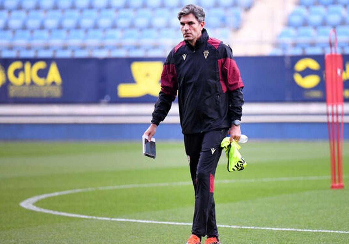 Mauricio Pellegrino, entrenador del Cádiz