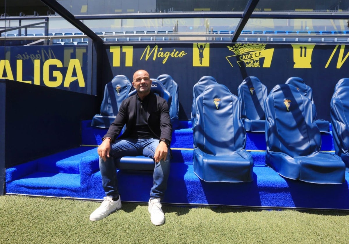 Paco López es el nuevo entrenador del Cádiz CF.