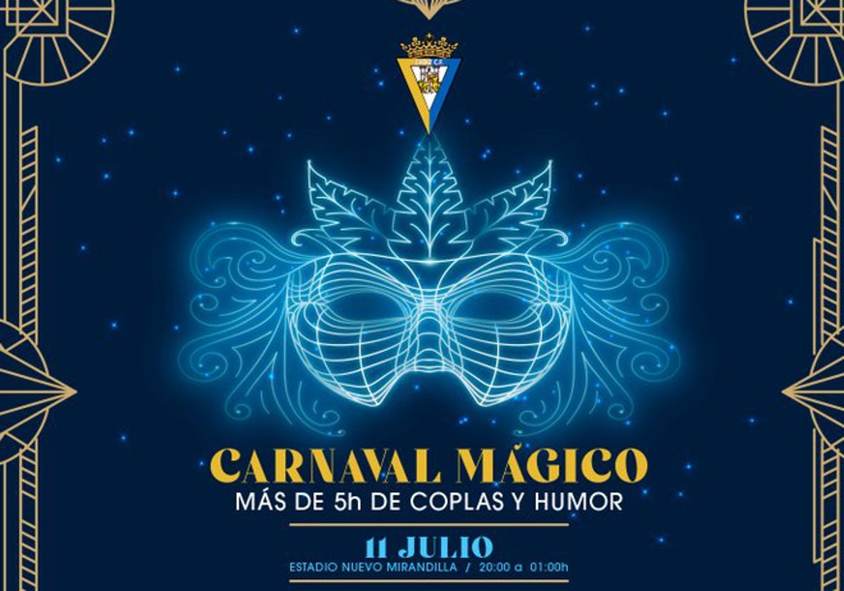 Carnaval Mágico, una iniciativa del Cádiz CF.