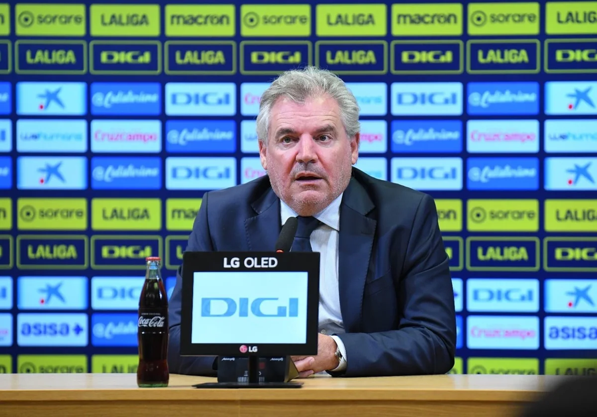 Manuel Vizcaíno, presidente del Cádiz CF