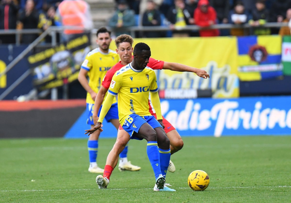 Samassékou apenas jugó en el Cádiz CF.