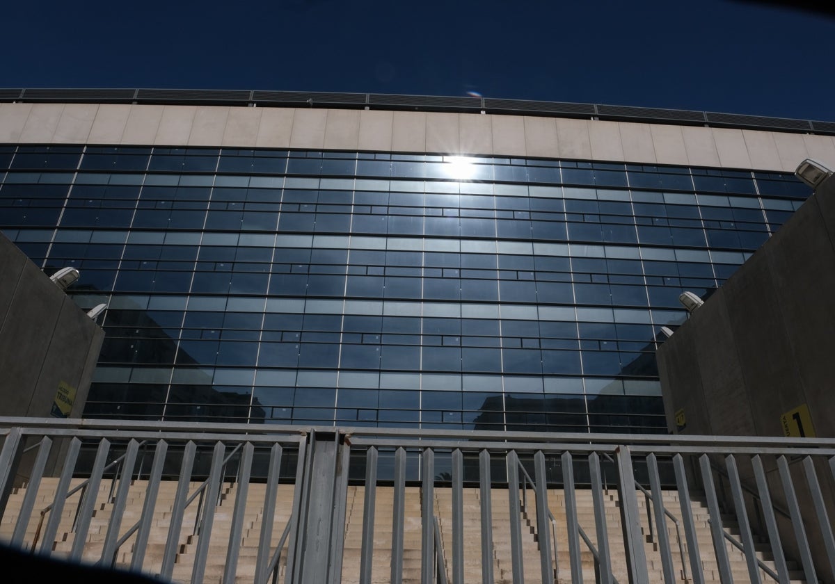 Imagen exterior del Estadio Carranza.