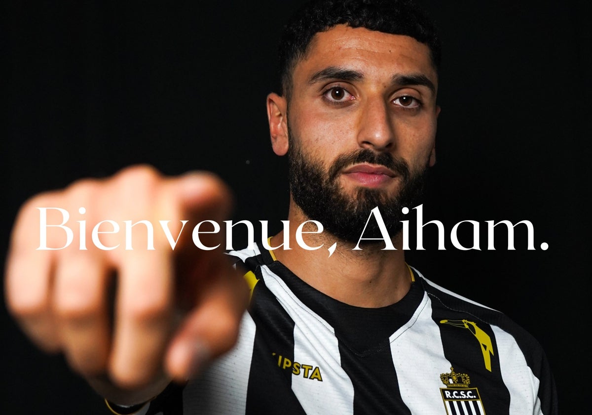 Aiham Ousou, nuevo central del Royal Charleroi Sporting Club.