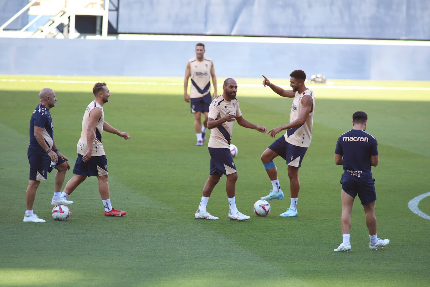 Las imágenes del entrenamiento antes del Trofeo Carranza