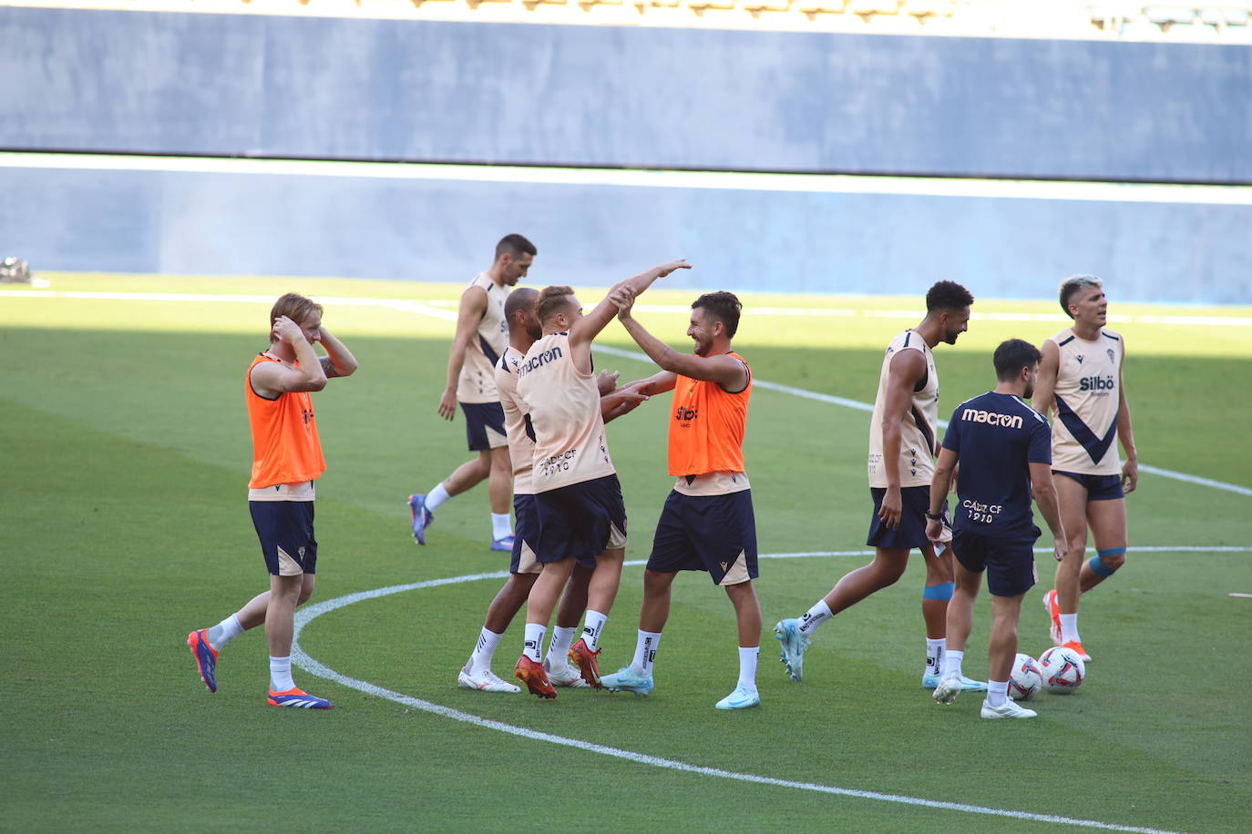 Las imágenes del entrenamiento antes del Trofeo Carranza