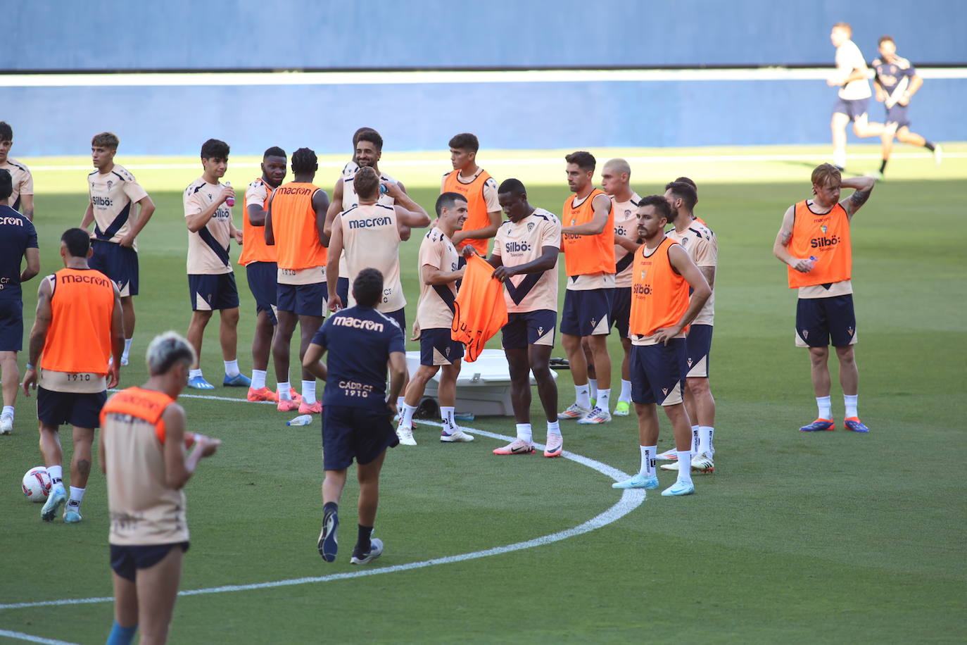 Las imágenes del entrenamiento antes del Trofeo Carranza