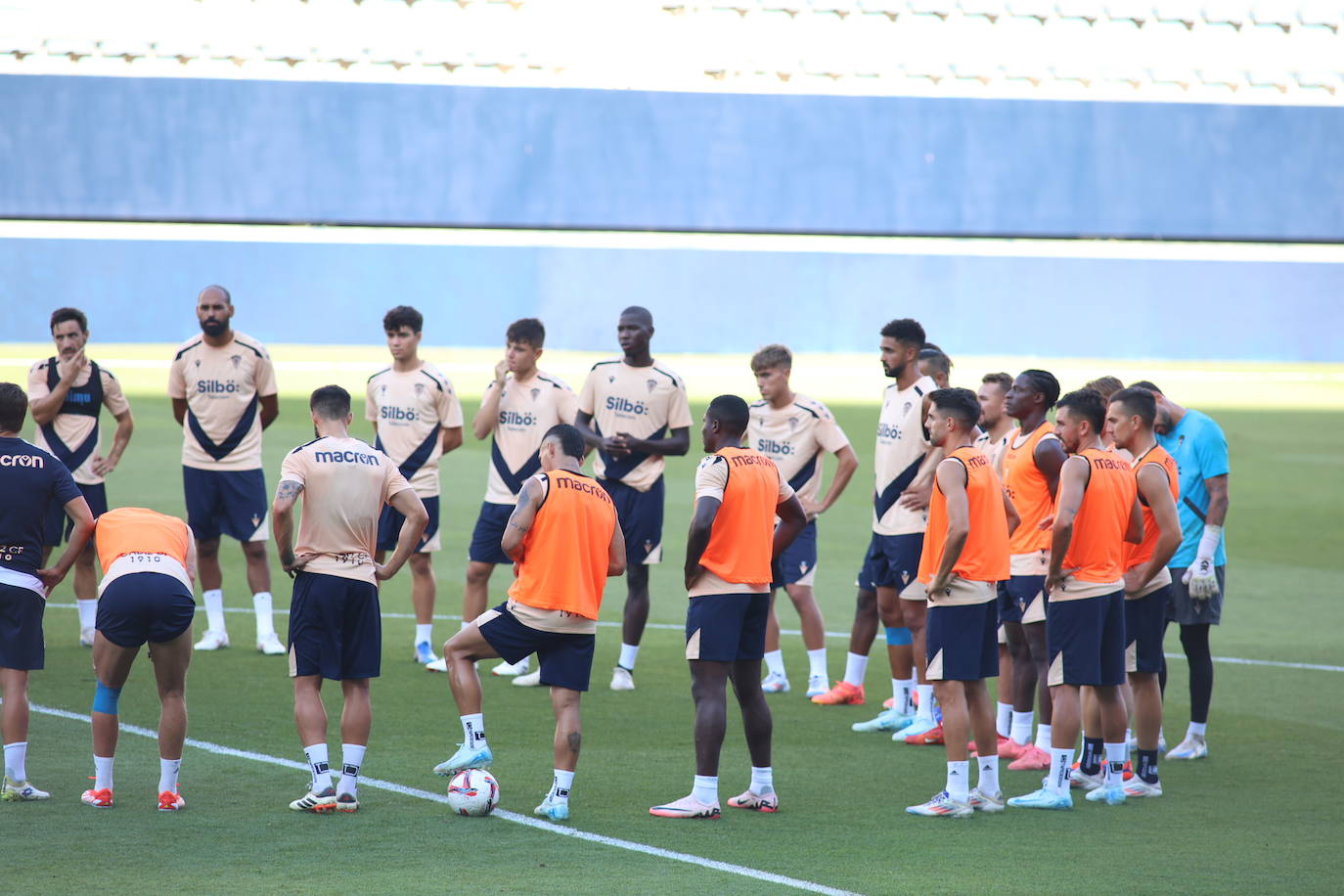 Las imágenes del entrenamiento antes del Trofeo Carranza