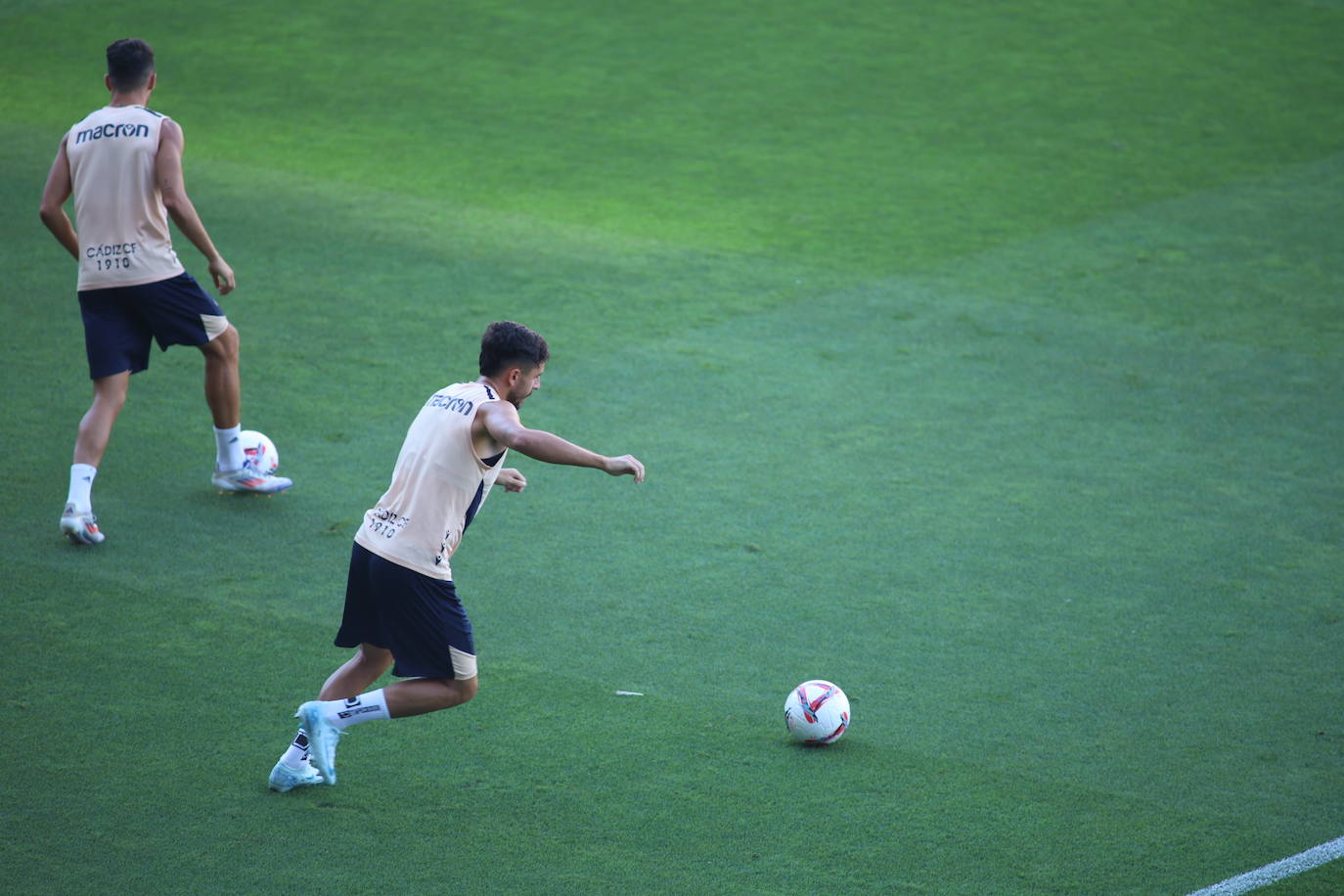 Las imágenes del entrenamiento antes del Trofeo Carranza