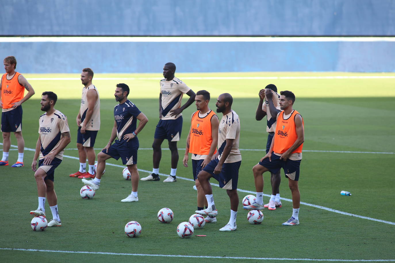 Las imágenes del entrenamiento antes del Trofeo Carranza