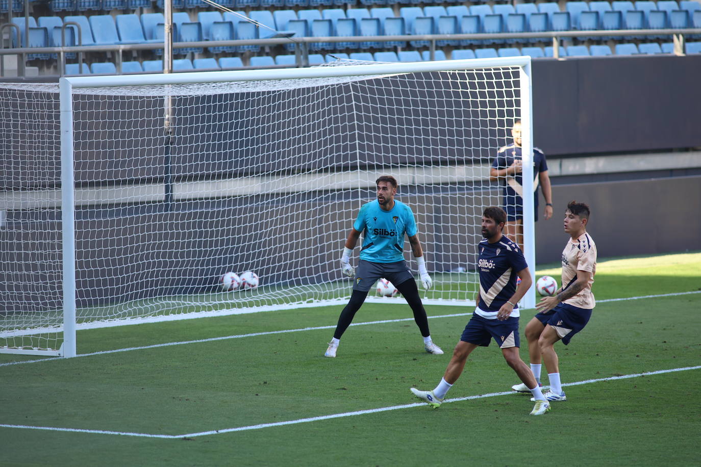 Las imágenes del entrenamiento antes del Trofeo Carranza