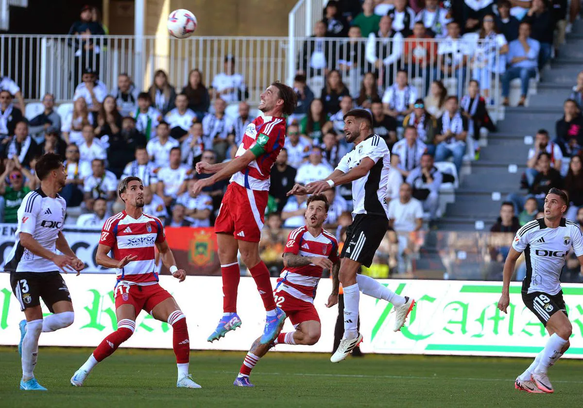 Imagen del Burgos - Granada de esta pasada jornada