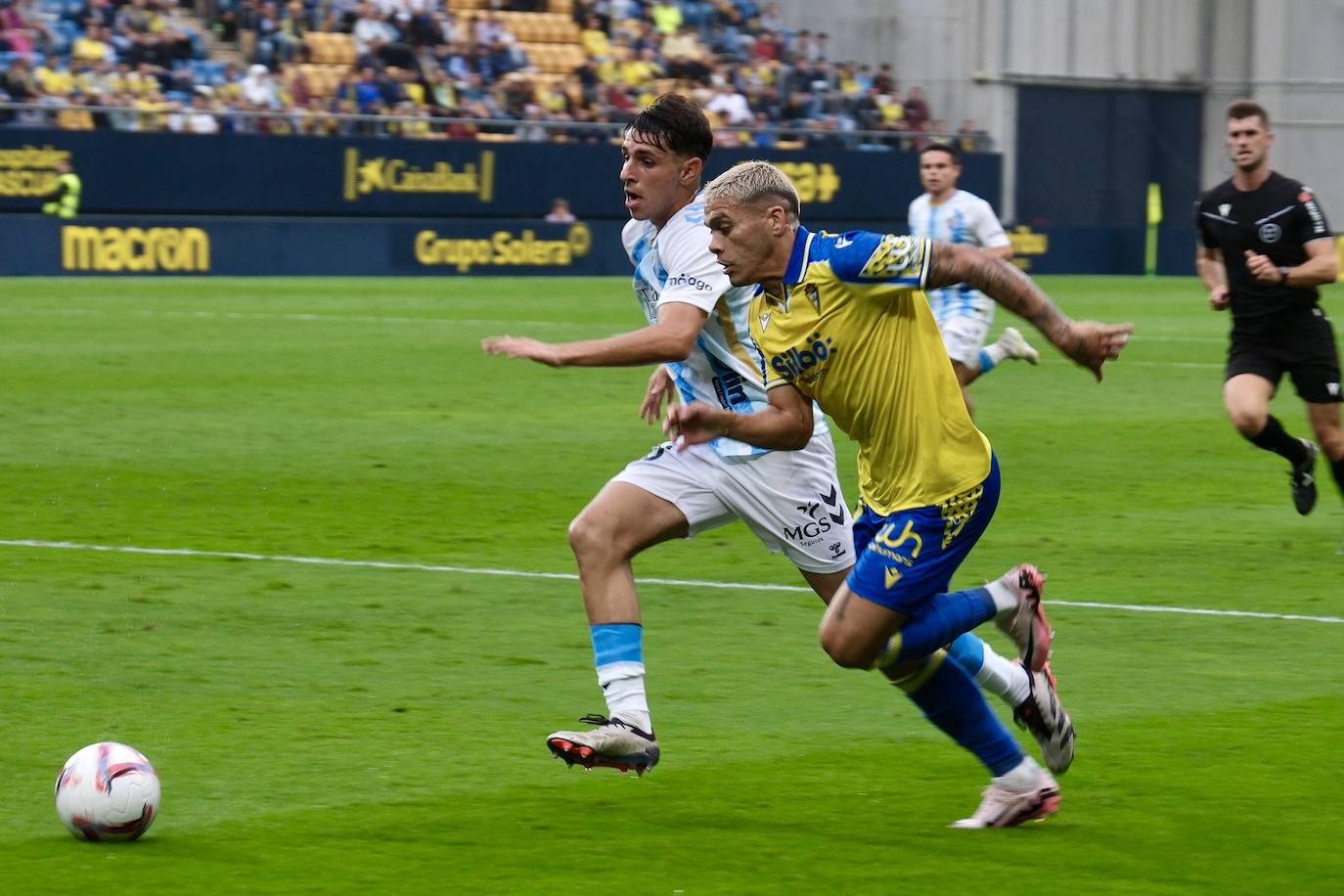 El Cádiz CF - Málaga, en imágenes