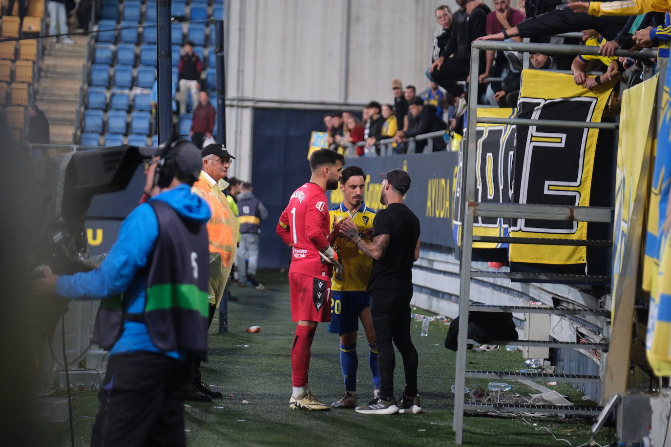 El Cádiz CF - Málaga, en imágenes