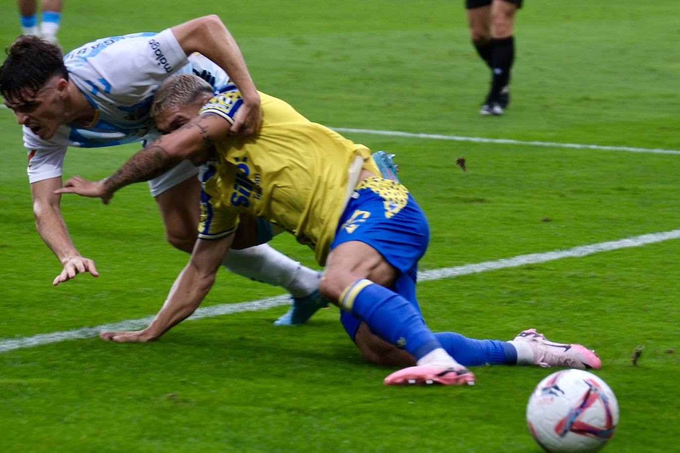 El Cádiz CF - Málaga, en imágenes