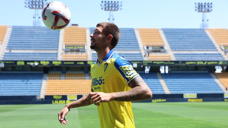 Bojan Kovacevic aún no ha debutado con el Cádiz CF.