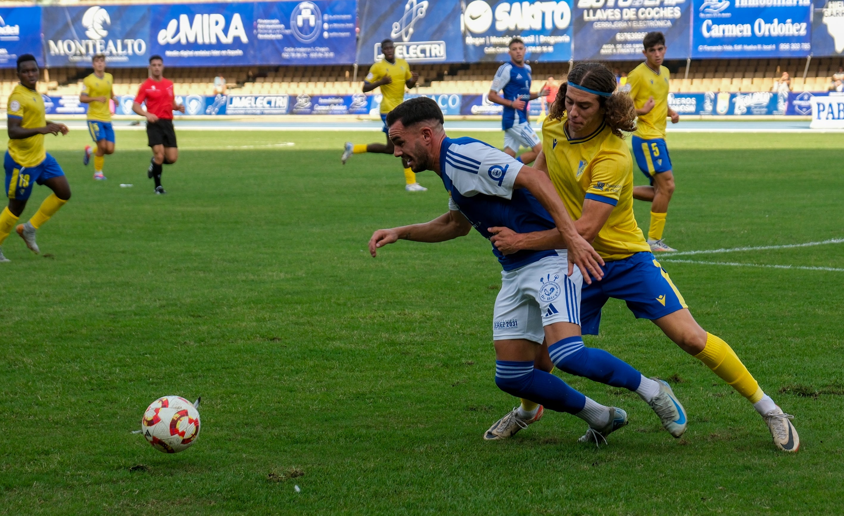 El Xerez CD - Cádiz CF Mirandilla, en imágenes