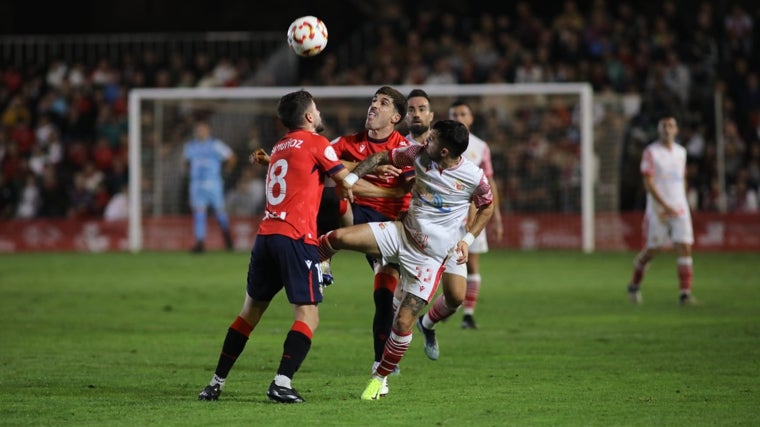 El Chiclana CF no pudo con el Osasuna.