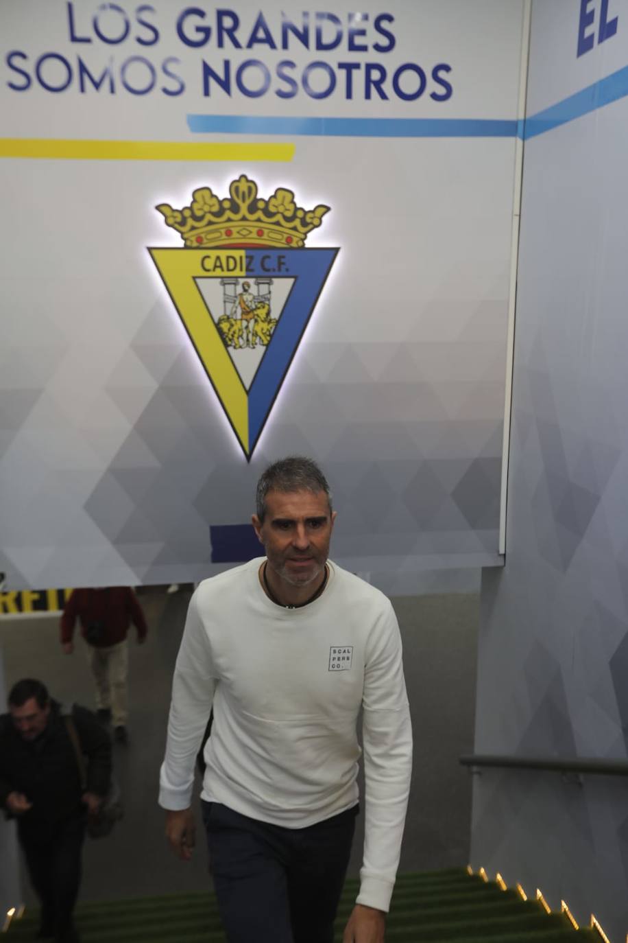 Fotos de la presentación de Gaizka Garitano como nuevo entrenador del Cádiz