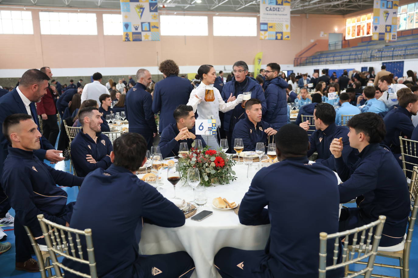 Las imágenes de la comida de Navidad del Cádiz CF