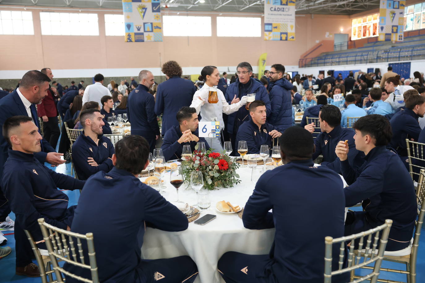 Las imágenes de la comida de Navidad del Cádiz CF