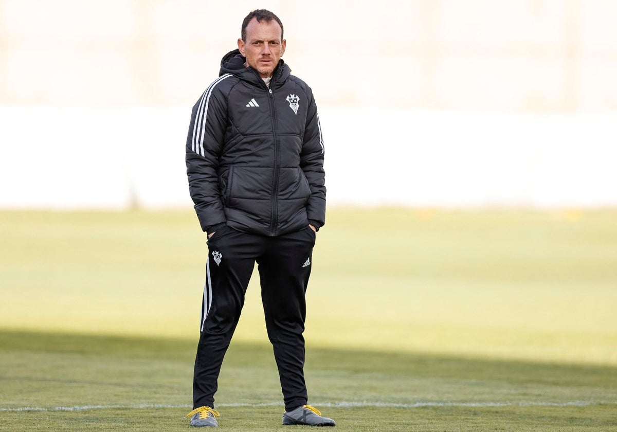 Alberto González, entrenador del Albacete Balompié.