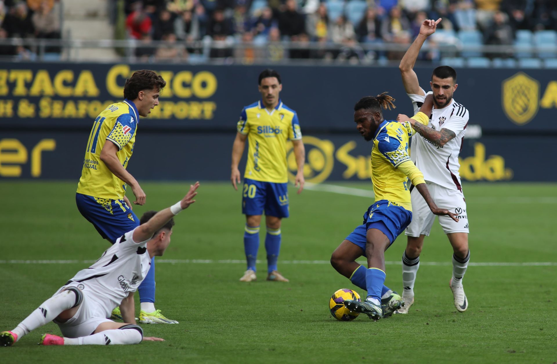 Fotos: Las mejores imágenes del partido Cádiz-Albacete