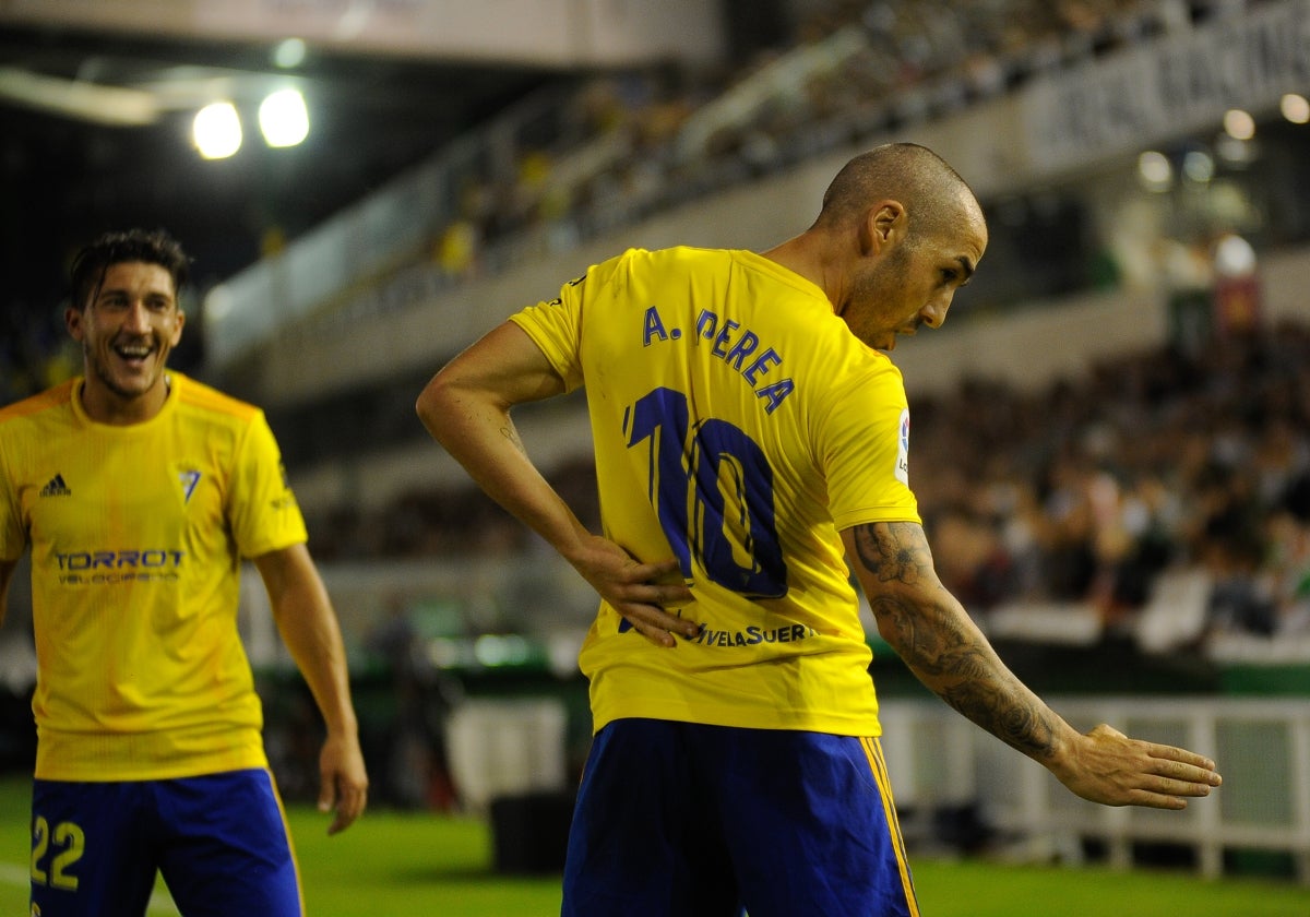 Alberto Perea fue clave en el último ascenso del Cádiz CF a Primera.