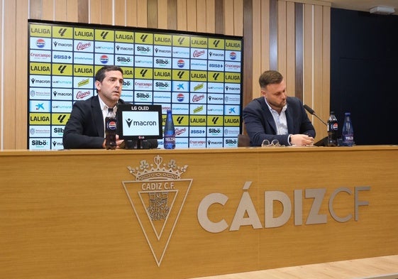 Juanjo Lorenzo y Juan Cala analizan el mercado de invierno del Cádiz CF.