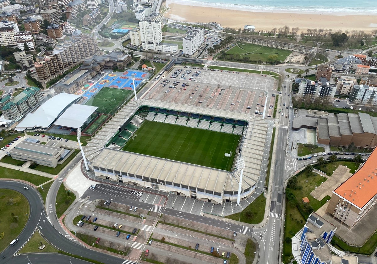 El Cádiz CF visita este sábado (18.30)  Los Campos de Sport de El Sardinero.