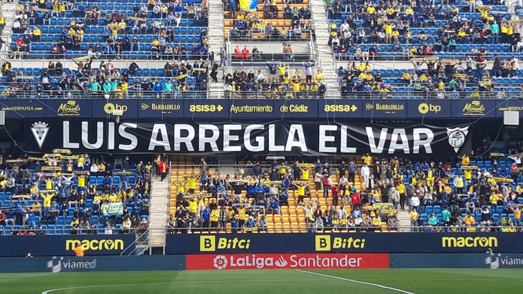 El Cádiz CF, segundo equipo más perjudicado por el VAR según Real Madrid TV