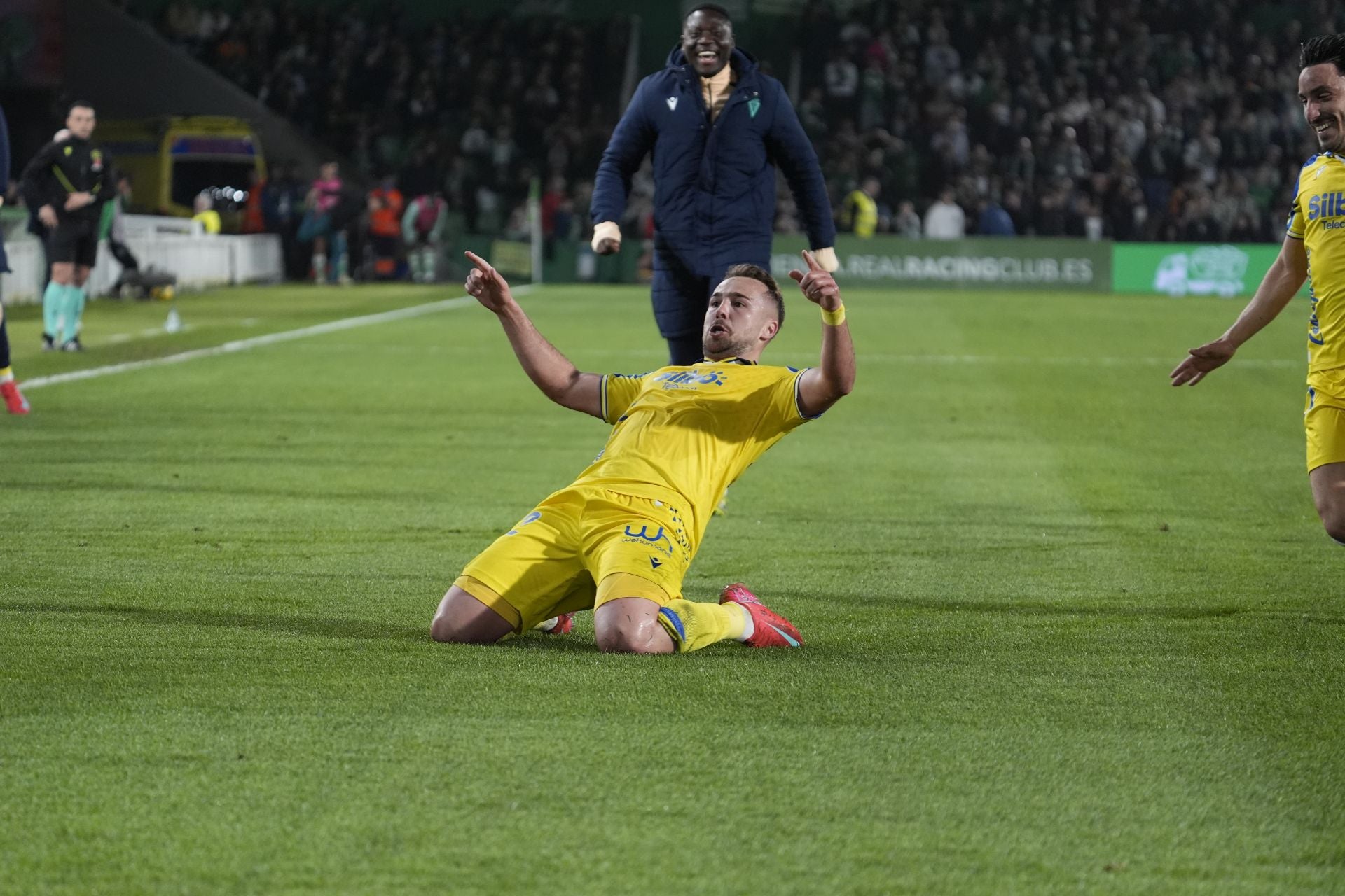 Fotos: El partido Racing - Cádiz, en imágenes