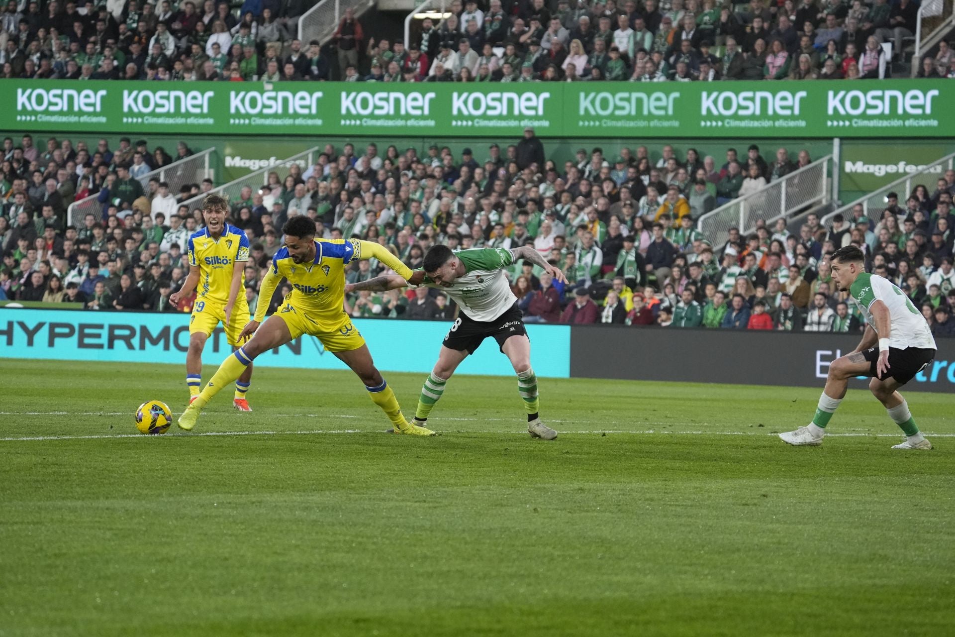 Fotos: El partido Racing - Cádiz, en imágenes